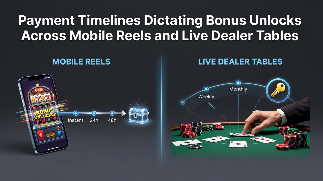 Zahlungsabwicklungen in mobilen Casino-Umgebungen mit Fokus auf Zeitpläne und Bonus-Auslöser